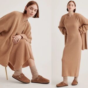 Quince Water Repellent Suede Clog Mule
